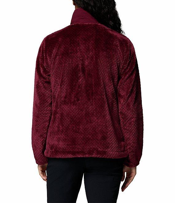 Columbia Fire Side Fleece Stand Collar Long Sleeves Zip Front Jacket Product Image