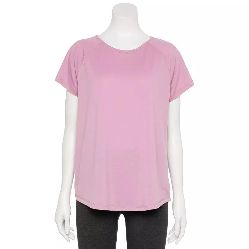Women's Tek Gear® Adaptive Essential Core Raglan Tee,  Product Image