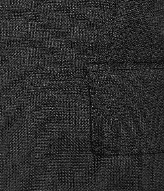 Hart Schaffner Marx New York Modern Fit Flat Front Plaid 2-Piece Suit Product Image