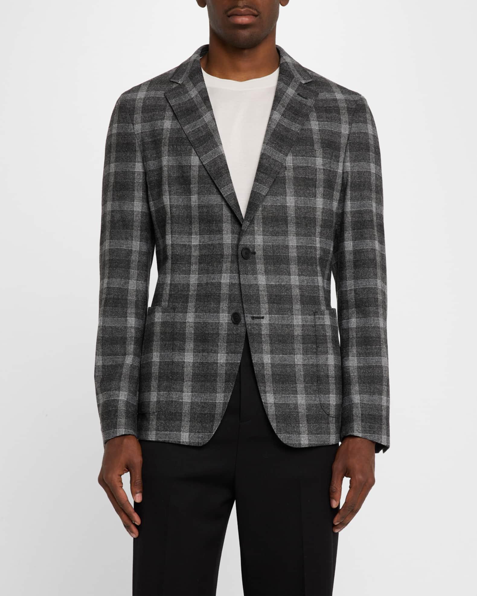 Men's Hanry Plaid Flannel Sport Coat Product Image