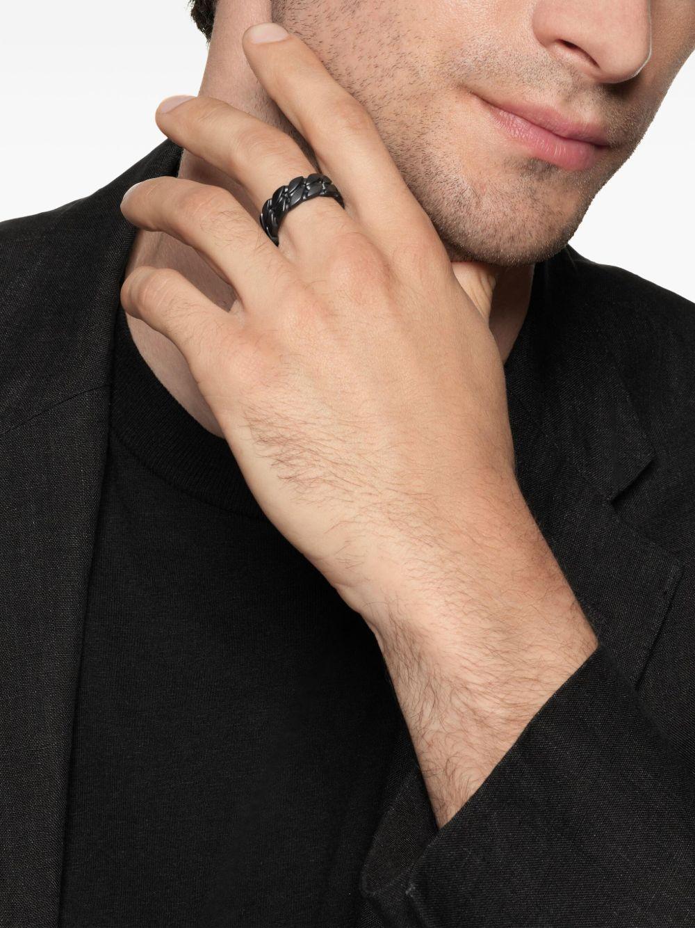 Curb Chain band ring (8mm) Product Image