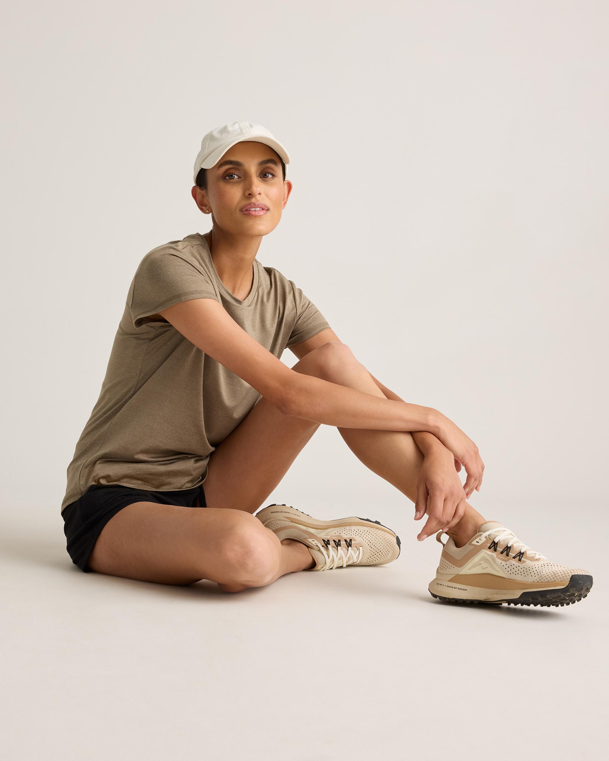 Quince | Women's Flowknit Breeze T-Shirt Size XS, 100% Polyester Product Image