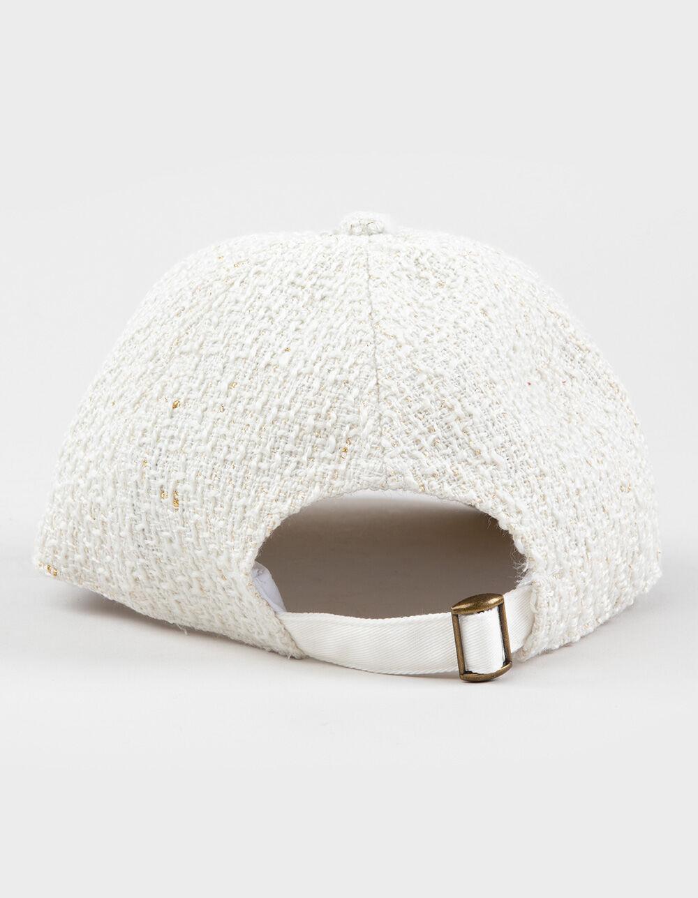 Paris Tweed Womens Dad Hat - IVORY Product Image