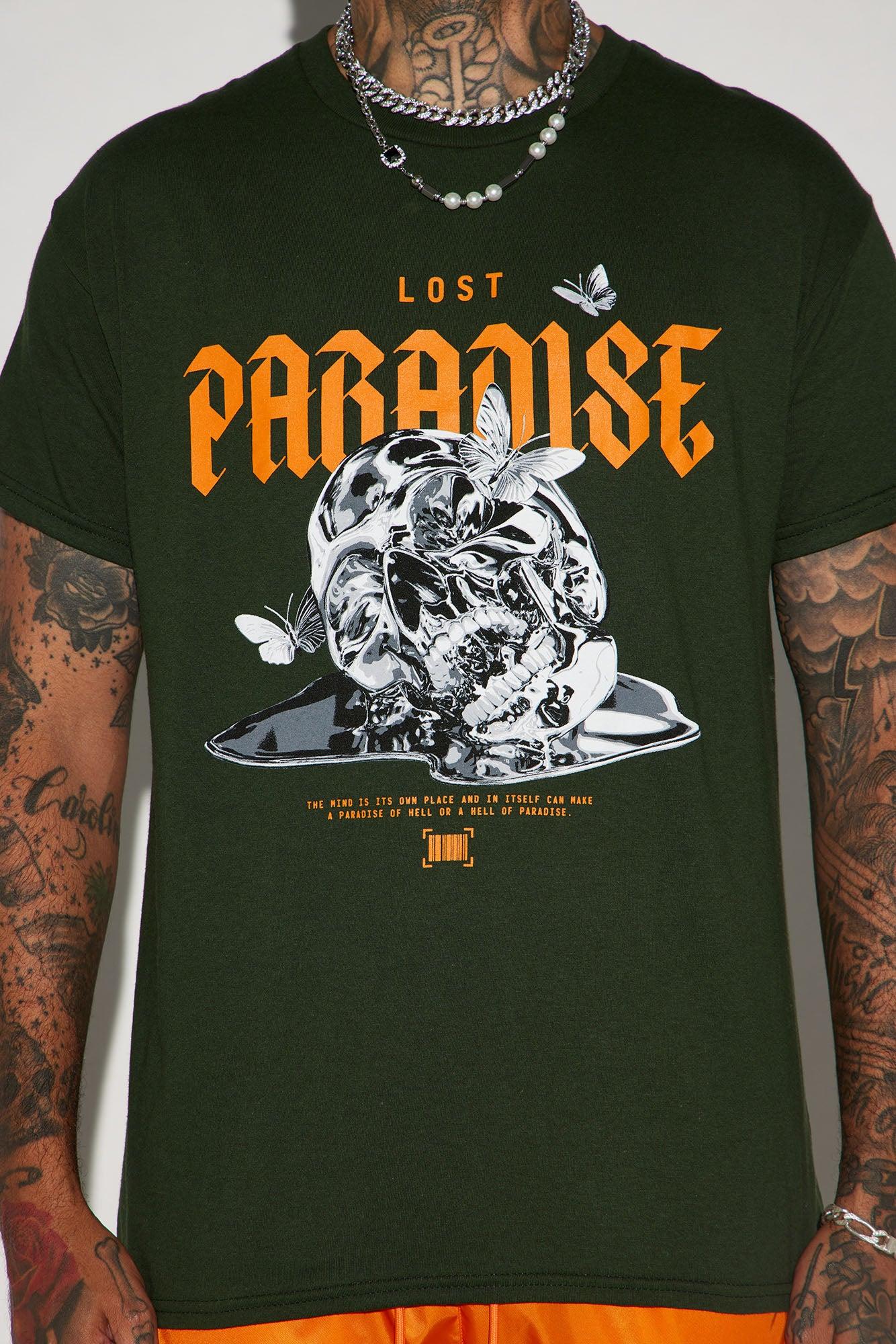 Lost Paradise Forever Short Sleeve Tee - Hunter Product Image