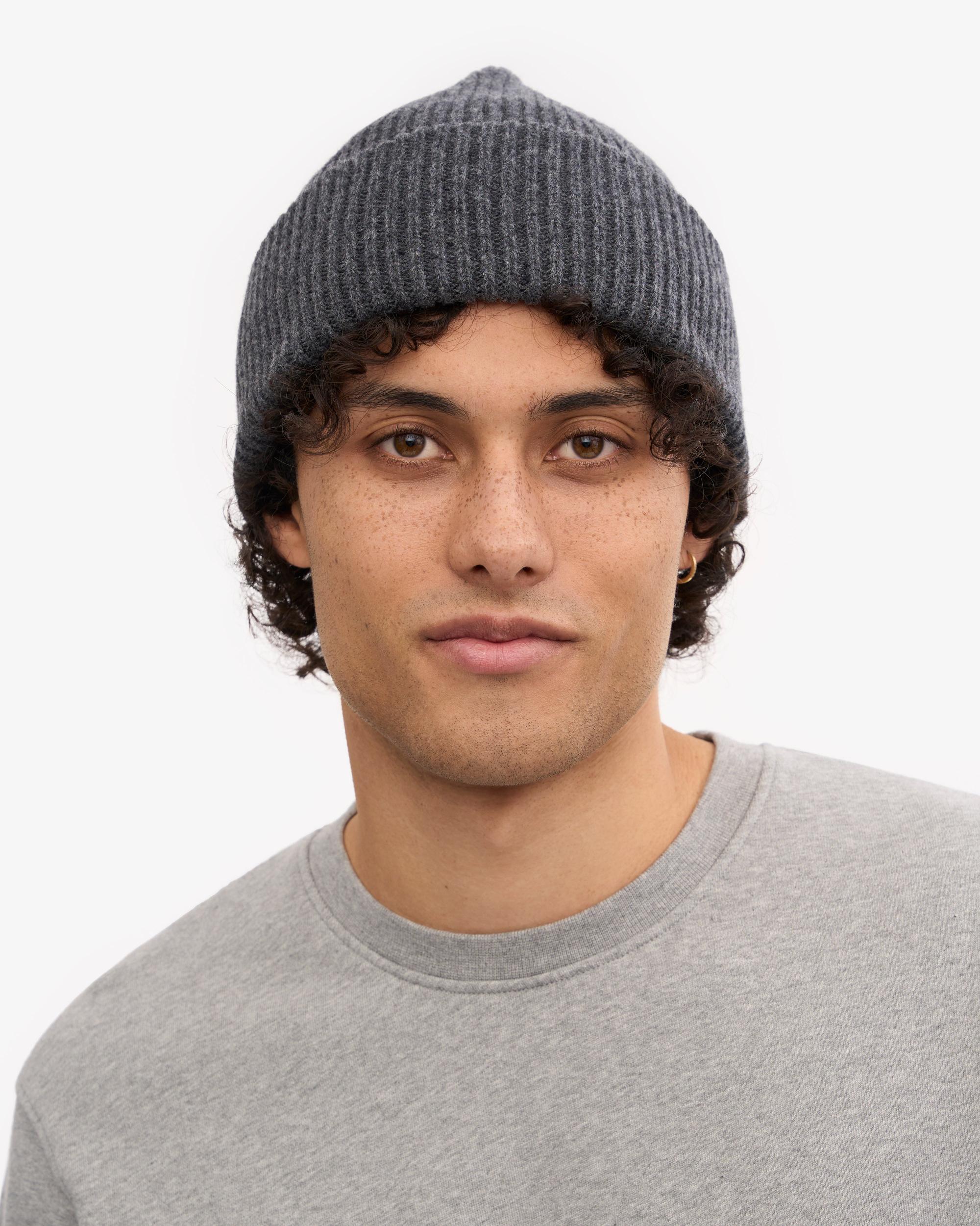 Merino Wool Hat - Lava Grey Product Image
