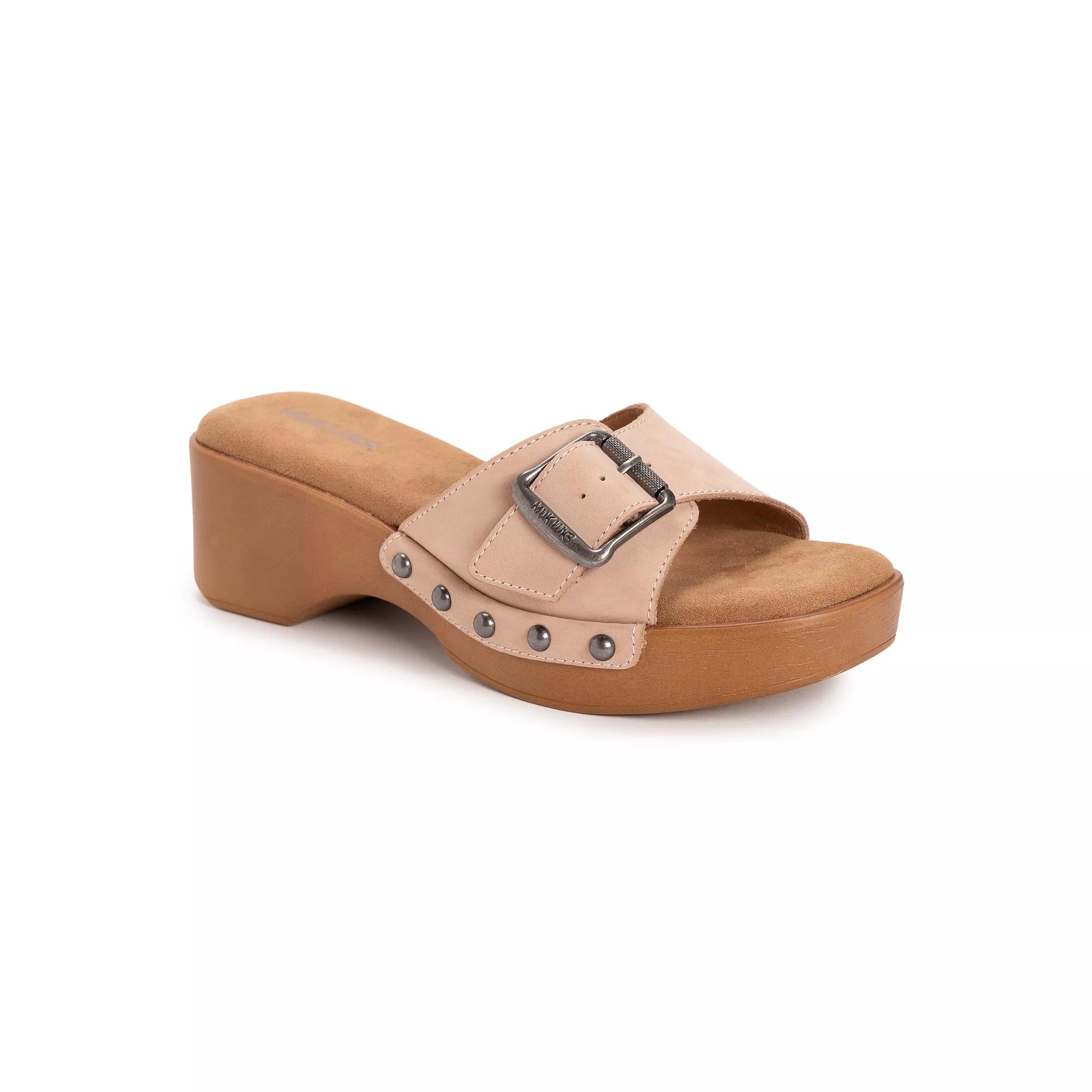 MUK LUKS Womens Cora Comfort Sandals Product Image