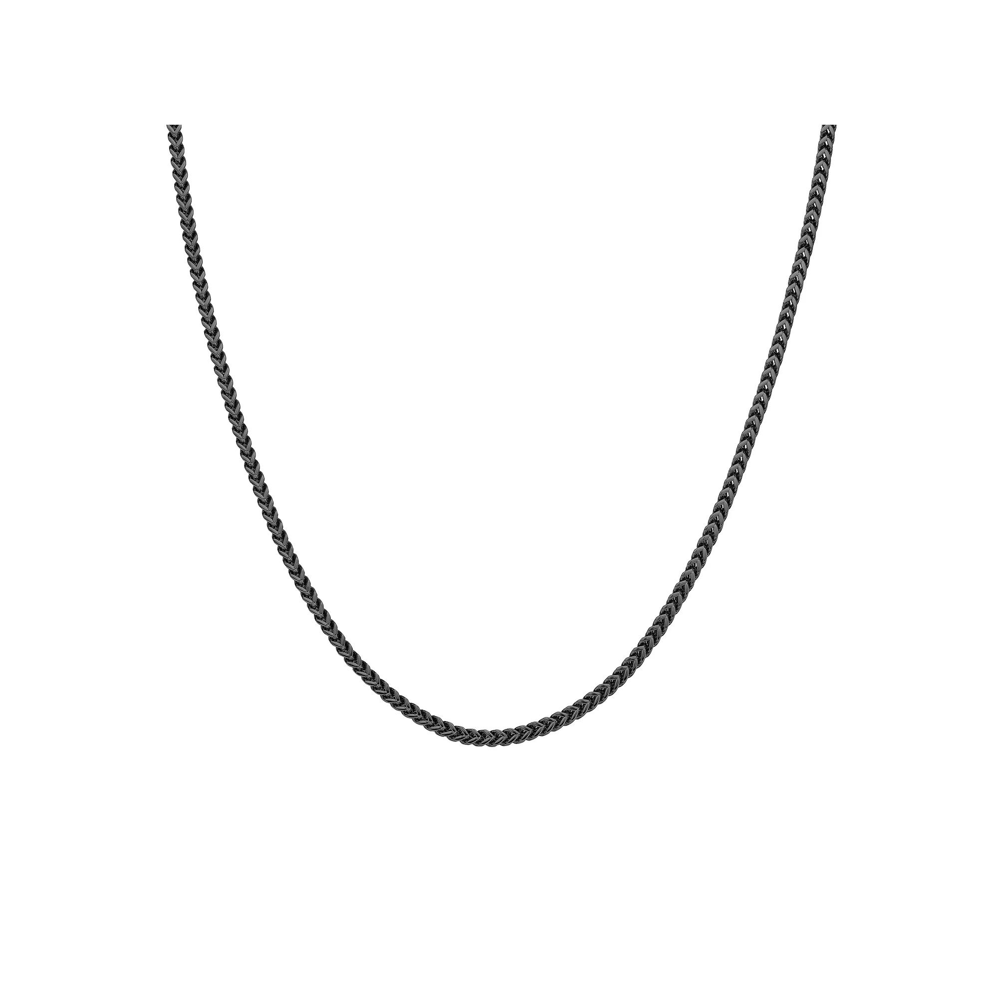 Men's LYNX Stainless Steel Franco Chain Necklace,  Product Image