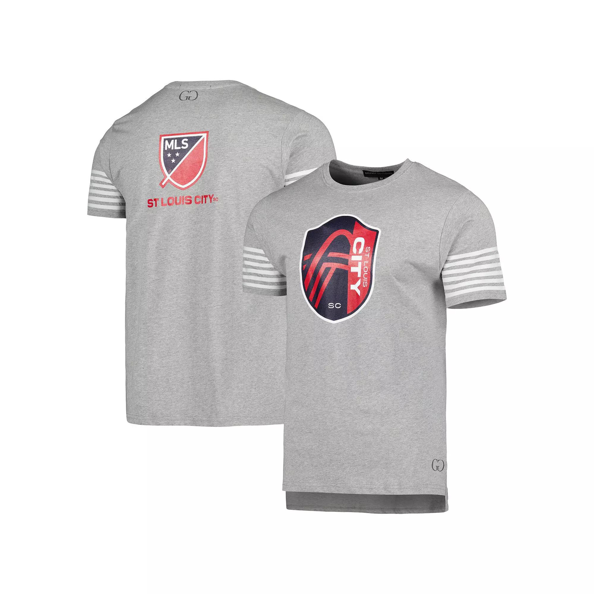 Men's Heather Gray St. Louis City SC T-Shirt, Size: Medium, Slc Grey Product Image