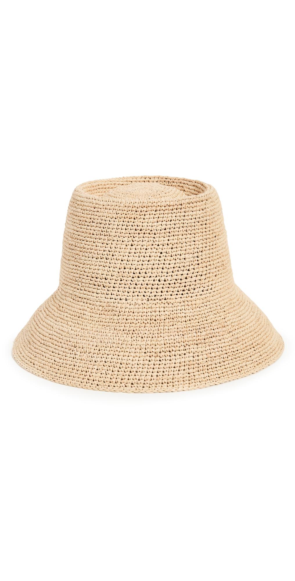 Janessa Leone Felix Straw Bucket Hat Product Image