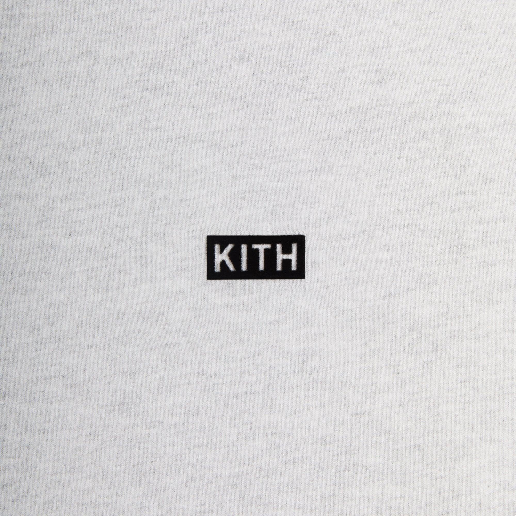 Kith Long Sleeve LAX Tee - Light Heather Grey Male Product Image