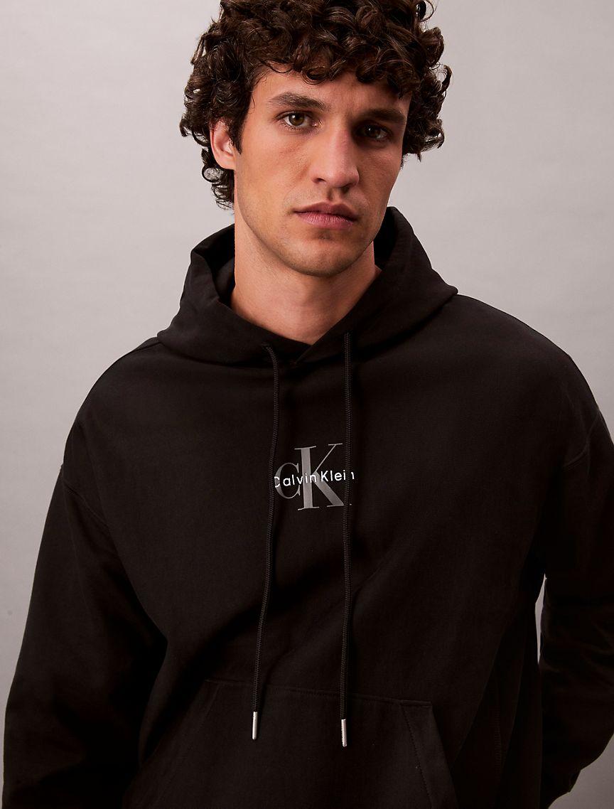 Monogram Logo Premium Fleece Hoodie Product Image