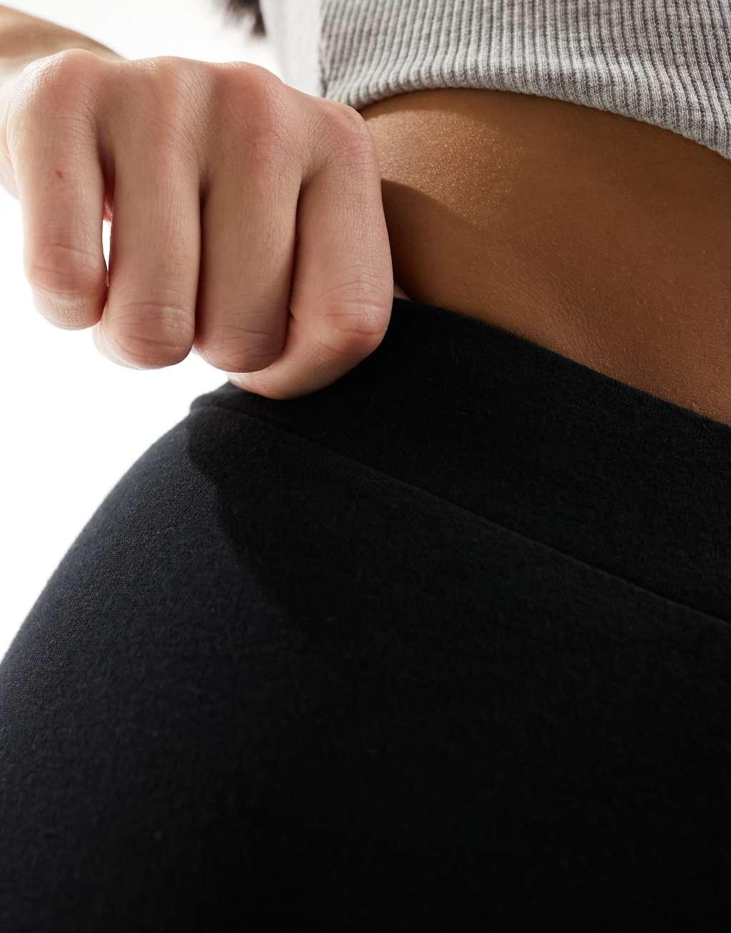 ONLY 2 pack leggings in black  Product Image