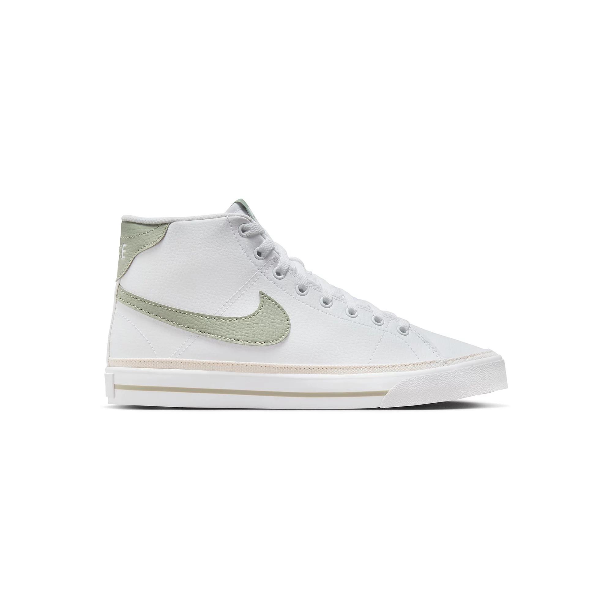 Nike Court Legacy Mid Next Nature Womens Shoes Green Horizon-Phantom Product Image