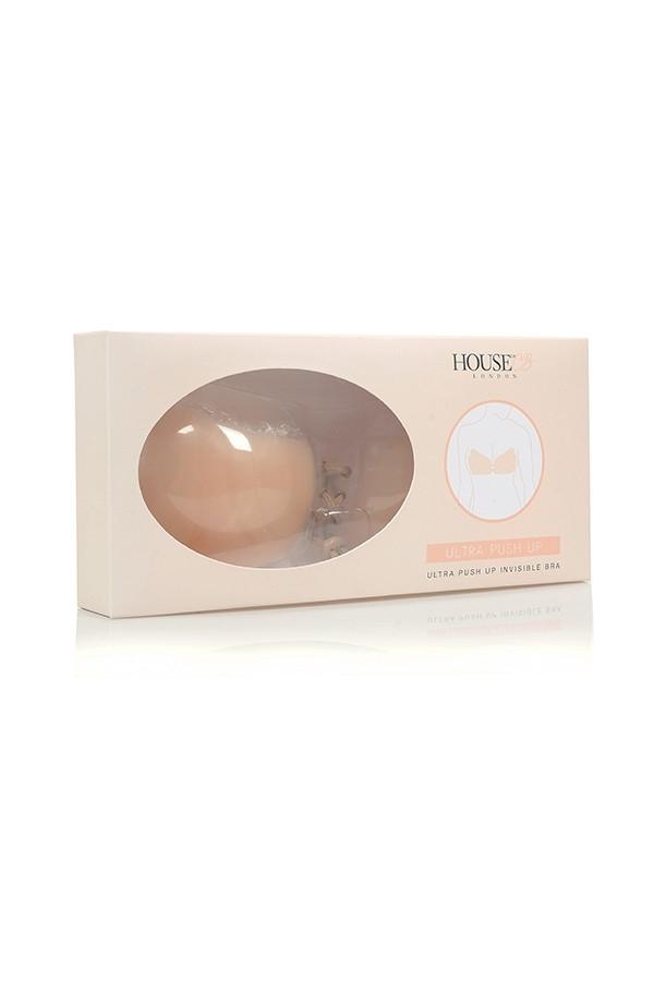  silicon push up invisible bra - beige Product Image