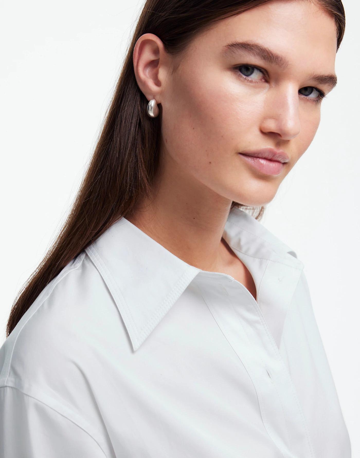 Alexa Chung for Madewell Poplin Button-Up Shirt Product Image