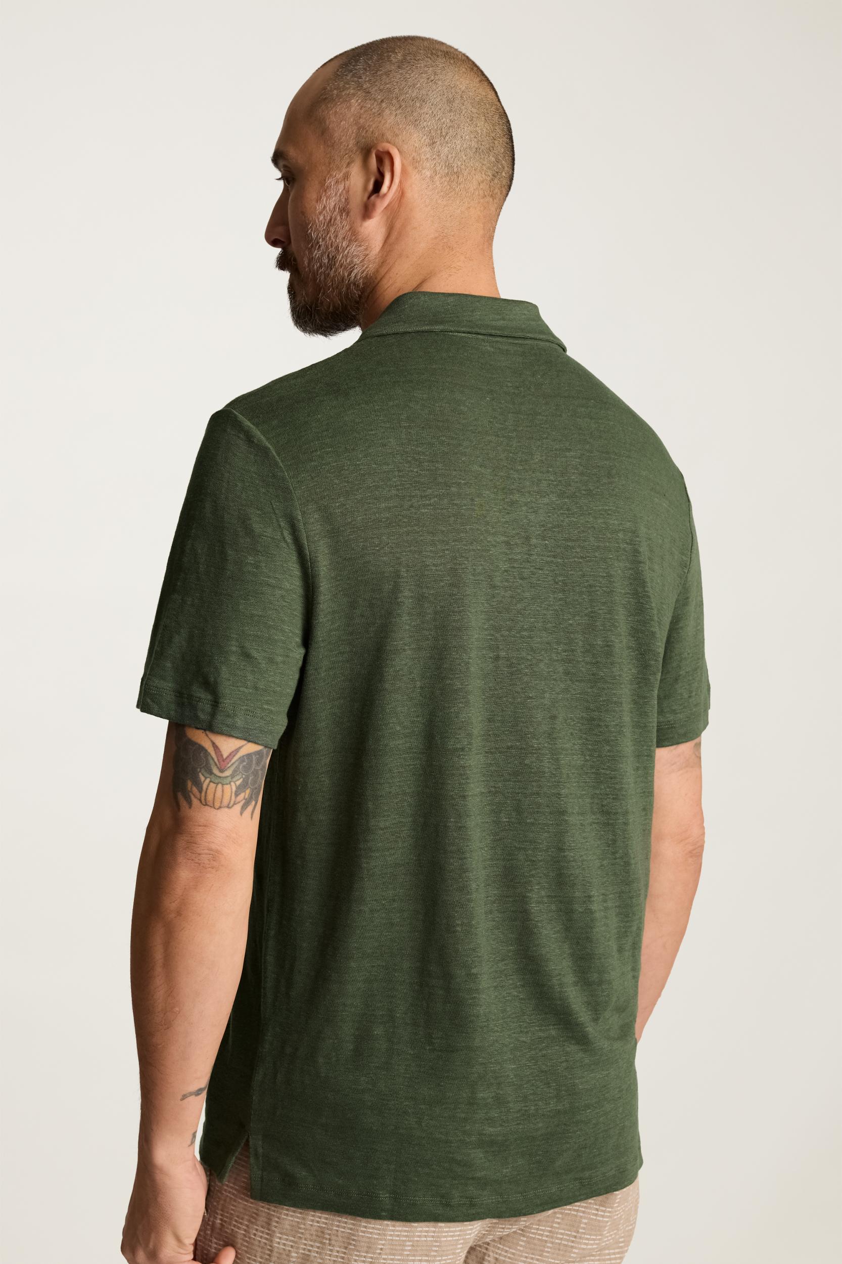 Linen Polo Product Image