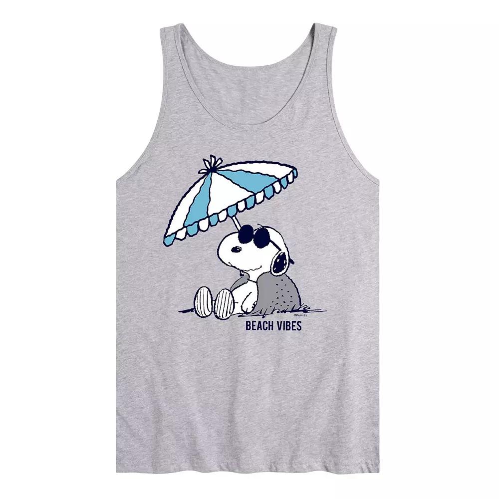 Men's Peanuts Chill Beach Vibes Tank Top,  Product Image