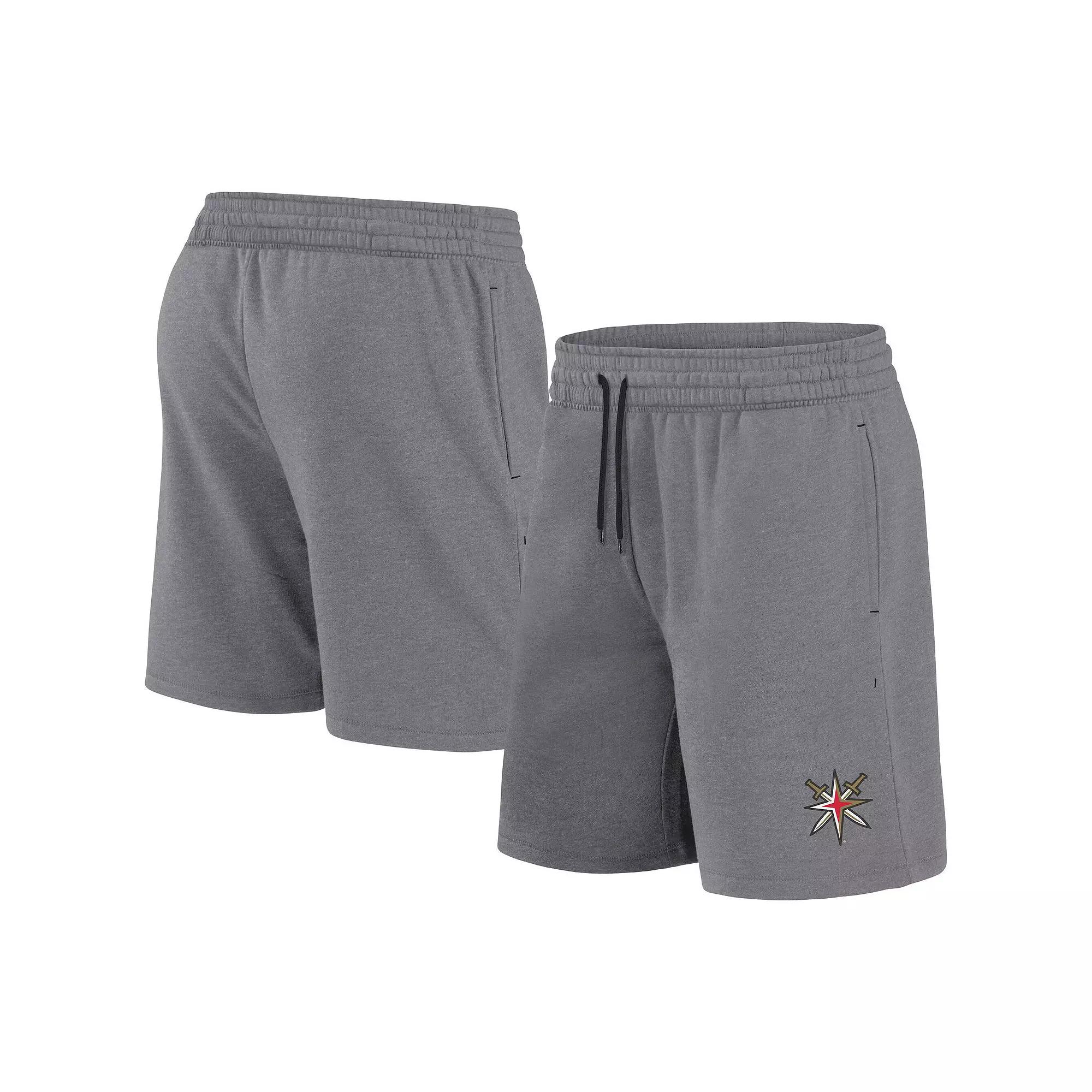 ��Fanatics  Heather Gray Vegas Golden Knights Humble Training Shorts, Men's, Size: 2XL, Lvk Grey Product Image