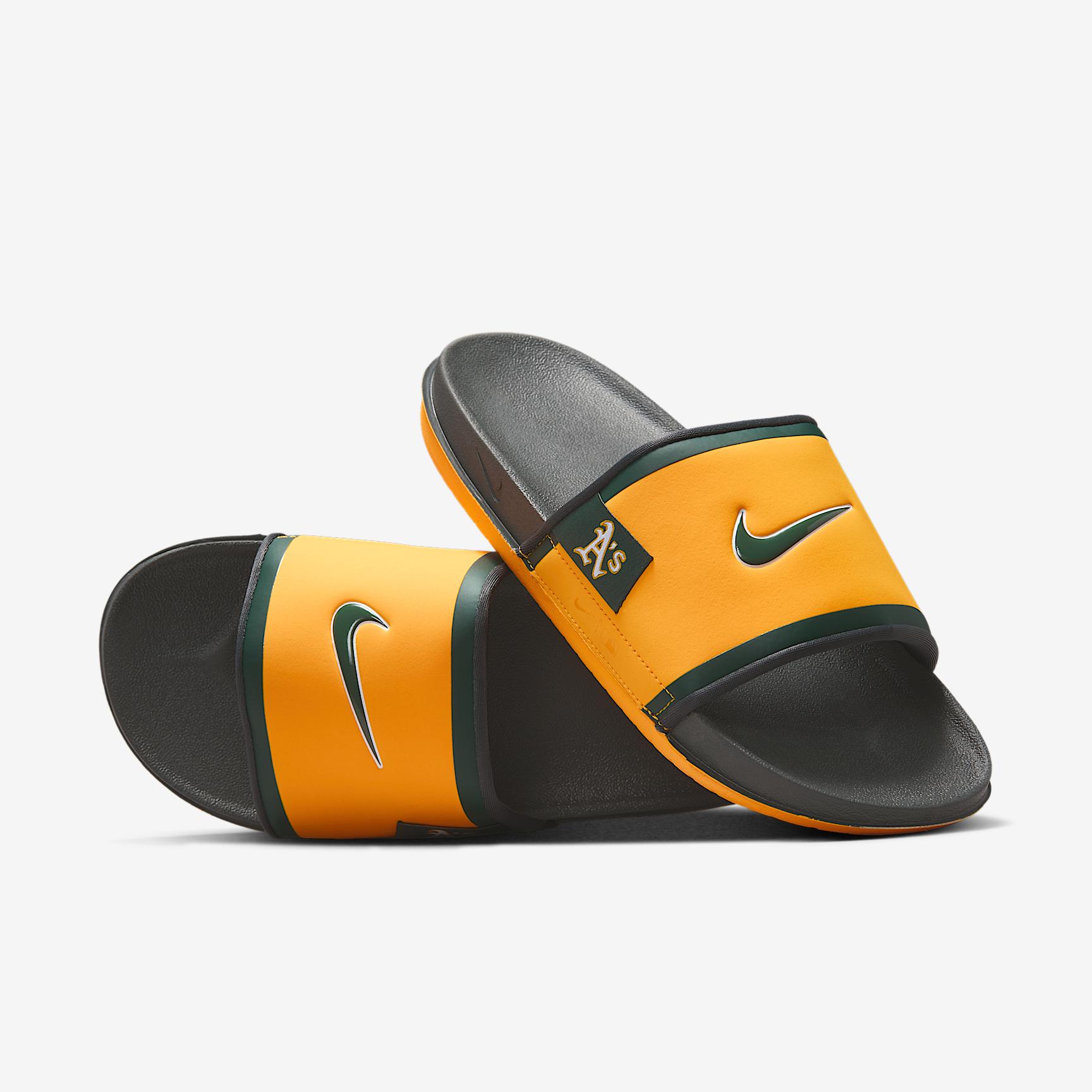 Nike Mens Offcourt (Oakland As) Offcourt Slides | FN2679-700 Product Image