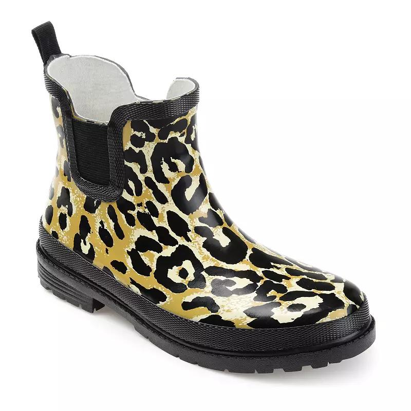 Journee Tekoa Women's Waterproof Rain Boots, Girl's,  Product Image