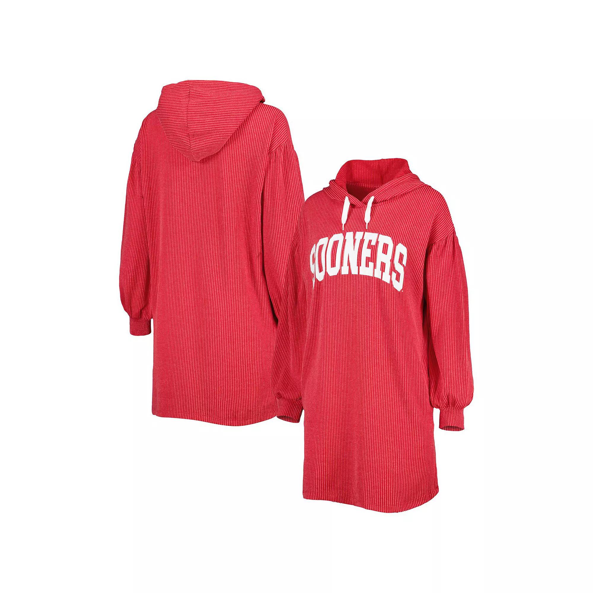 Women's Gameday Couture Crimson Oklahoma Sooners Game Winner Vintage Wash Tri-Blend Dress,  Product Image