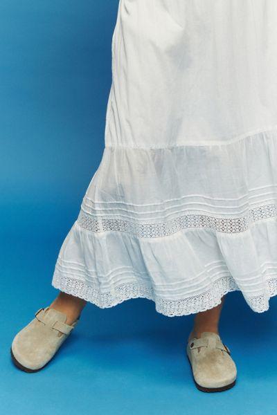 Birkenstock Womens Boston Soft Footbed Suede Clog Womens at Urban Outfitters Product Image