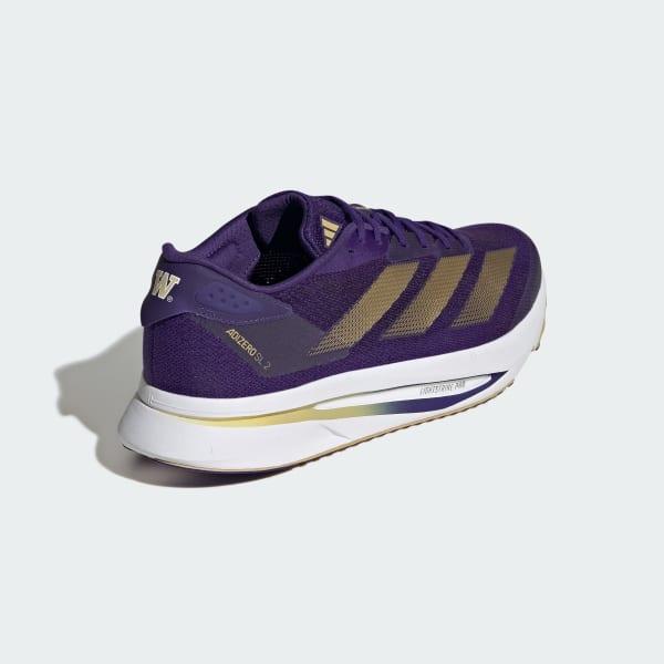 adidas Arizona State Adizero SL2 Running Shoes Team Colleg Gold 2 M 13 / W 14 Unisex Product Image
