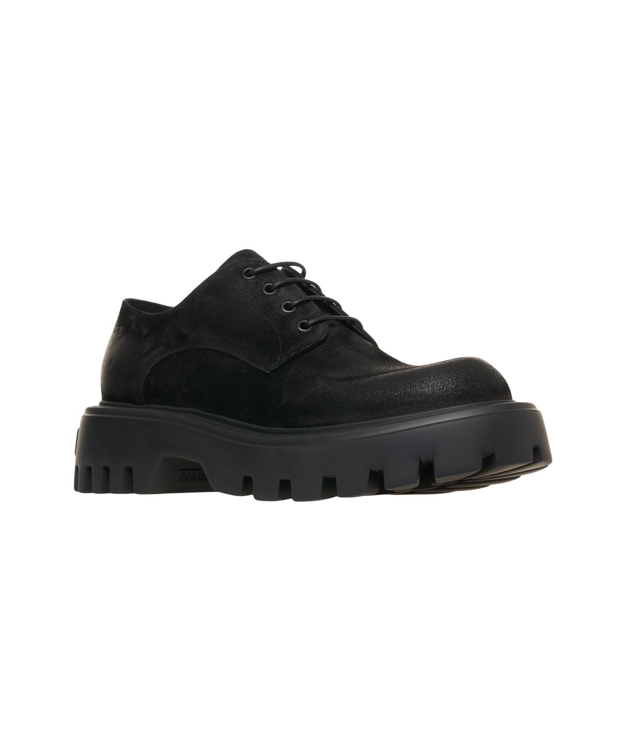 Suede lace-up shoes Product Image
