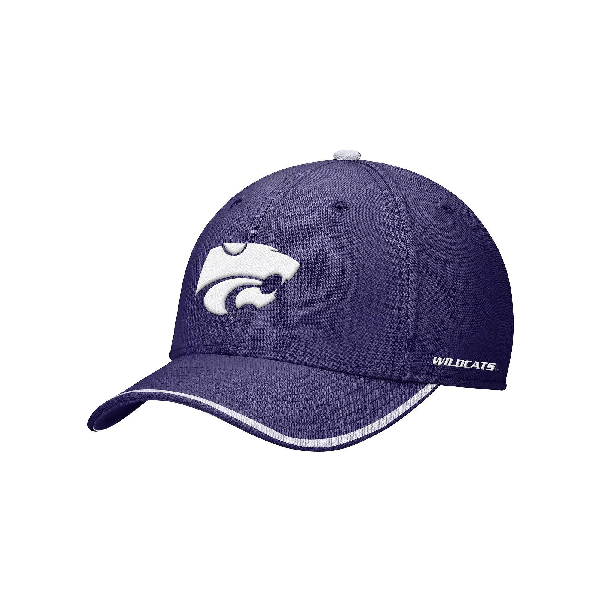 Men's Nike Purple Kansas State Wildcats Rise Performance Flex Hat, Size: Medium/Large Product Image