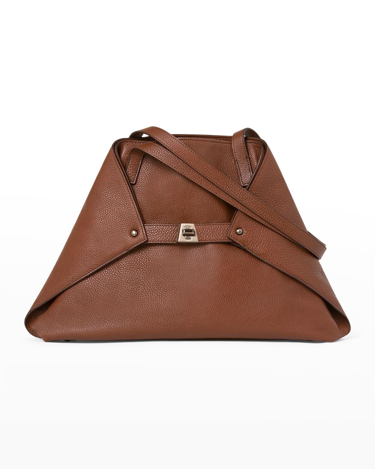 Ai Small Leather Shoulder Tote Bag Product Image