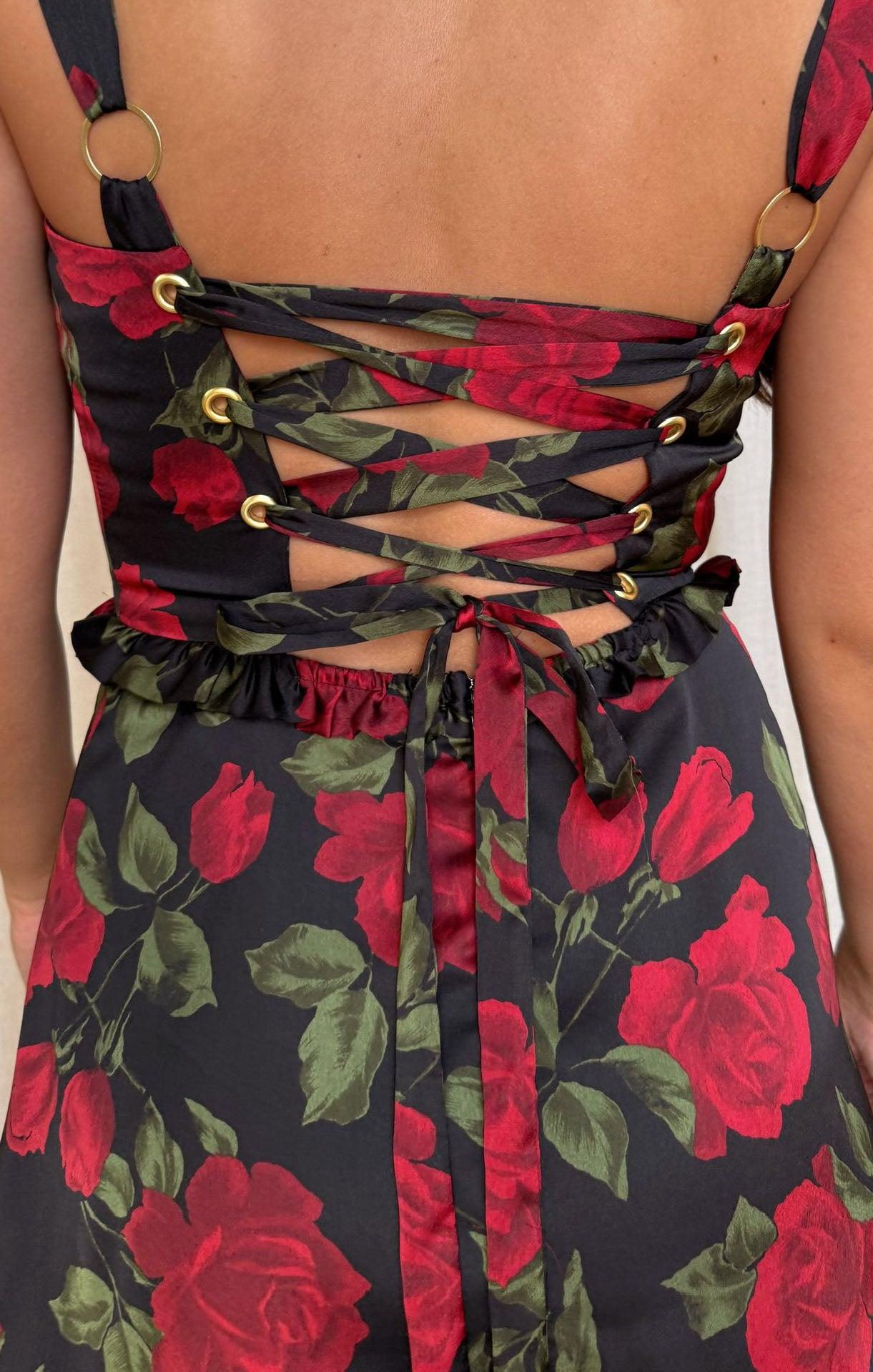 Lady Corset Dress ~ Send Me Roses Product Image