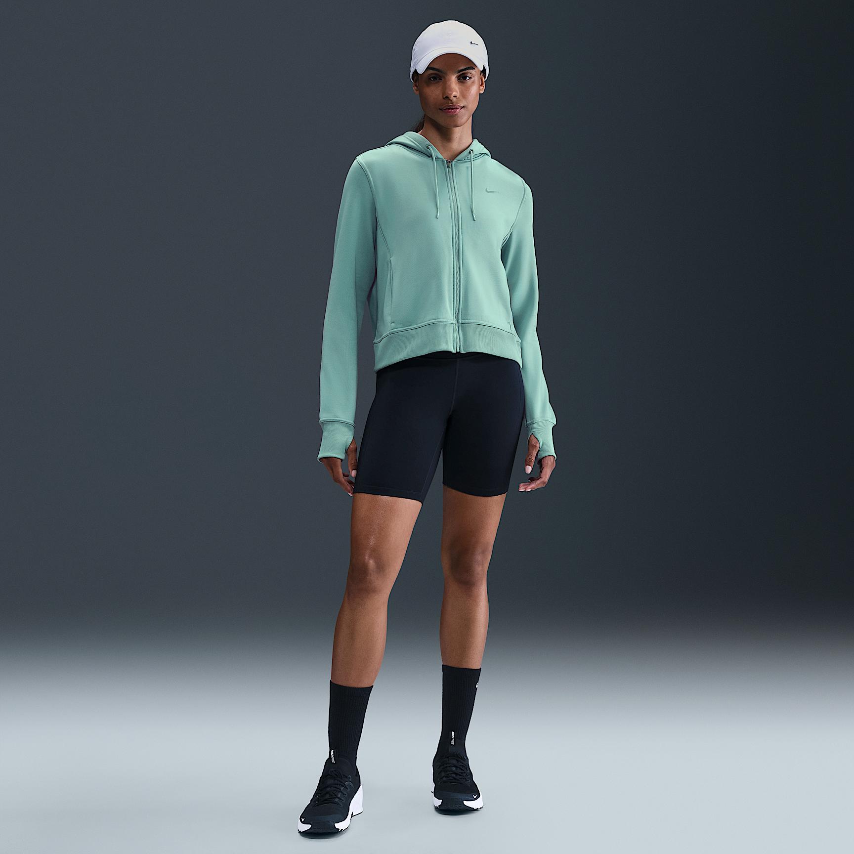 Nike Womens Therma-FIT One Full-Zip Hoodie | FB5216-017 Product Image