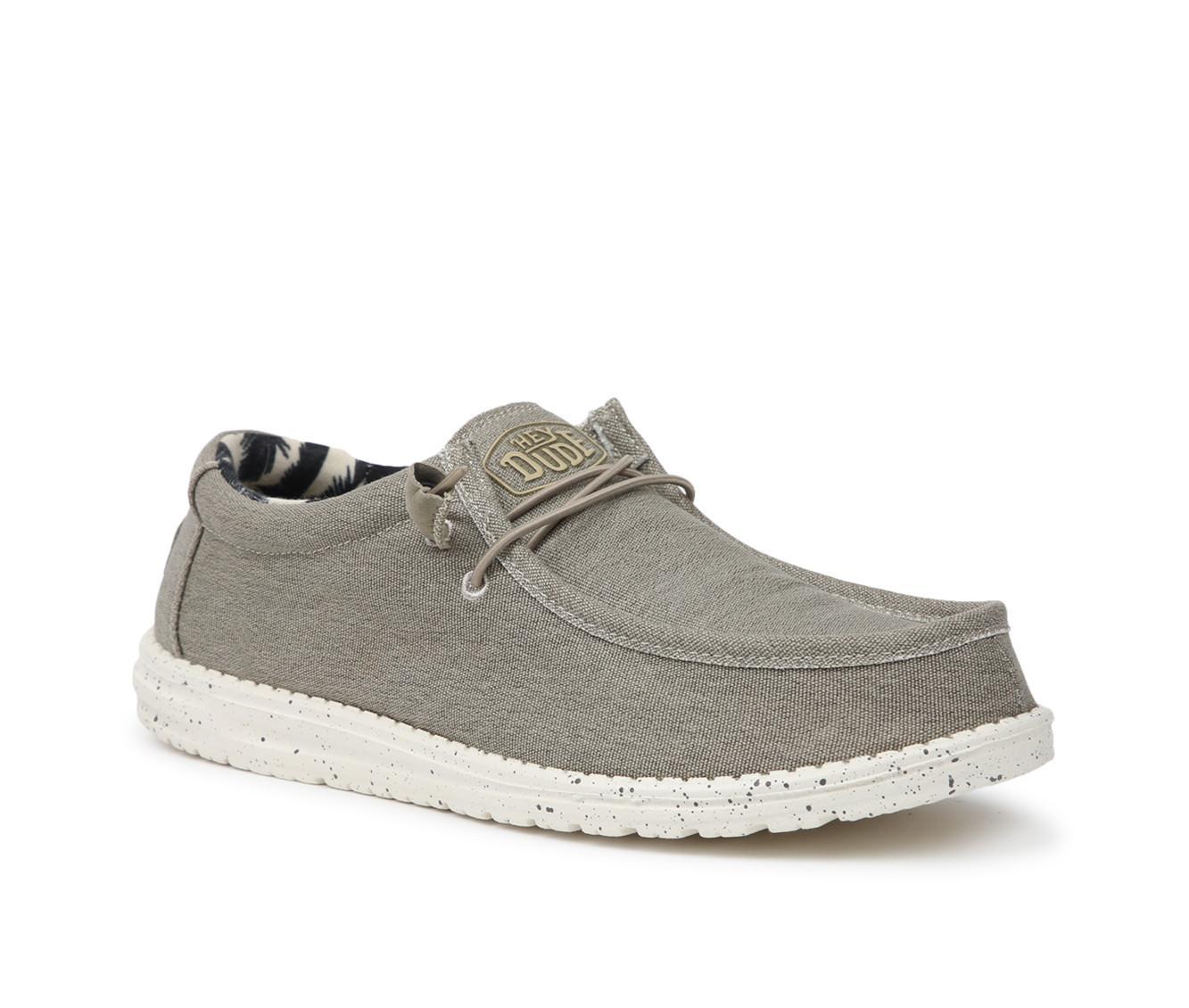 Men's HEYDUDE Wally Stretch Canvas Casual Shoes Product Image