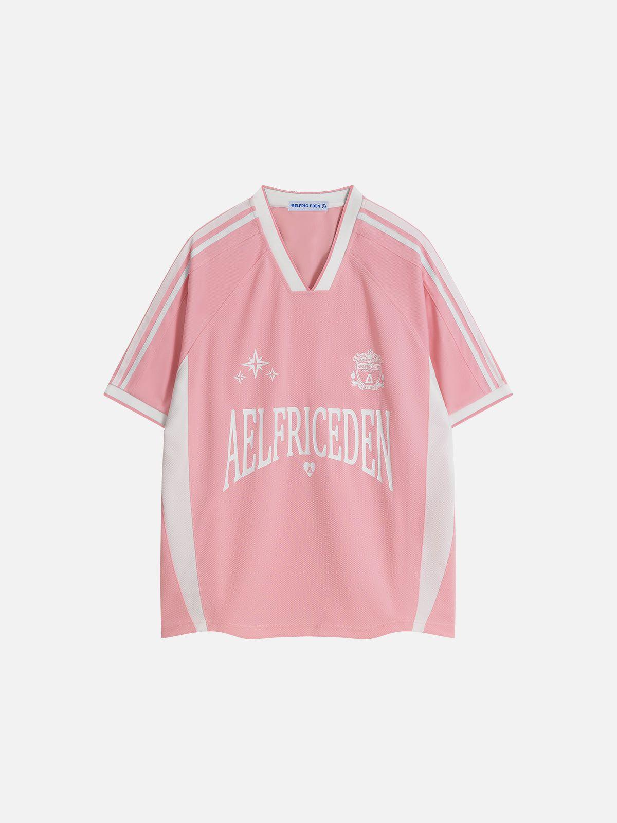 Aelfric Eden Color Blocking Soccer Jersey Product Image