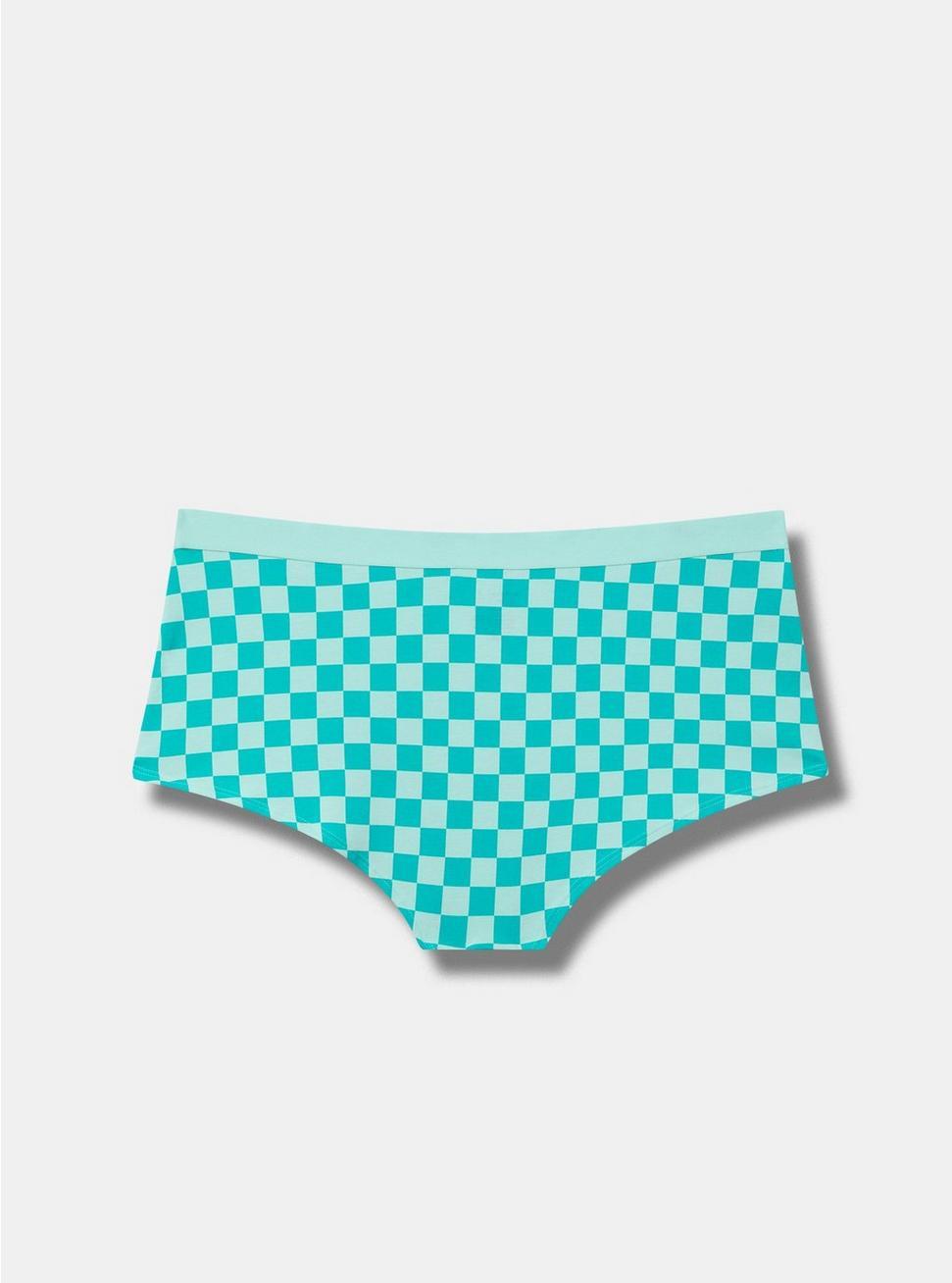 Mid-Rise Cotton Boyshort Panty Product Image