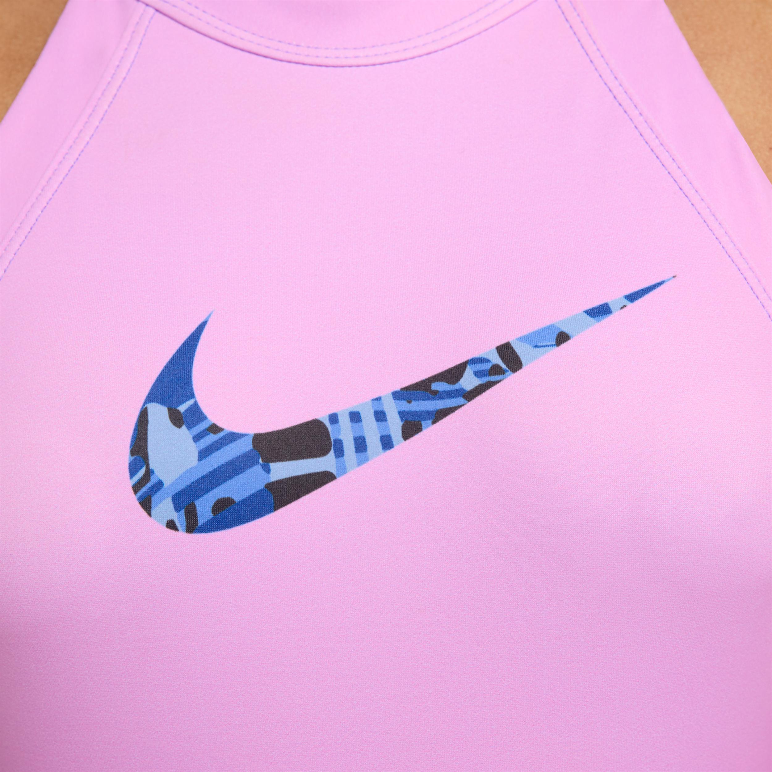 Nike Womens Gymnastics Halter Neck Performance Leotard | NKA007-780 Product Image