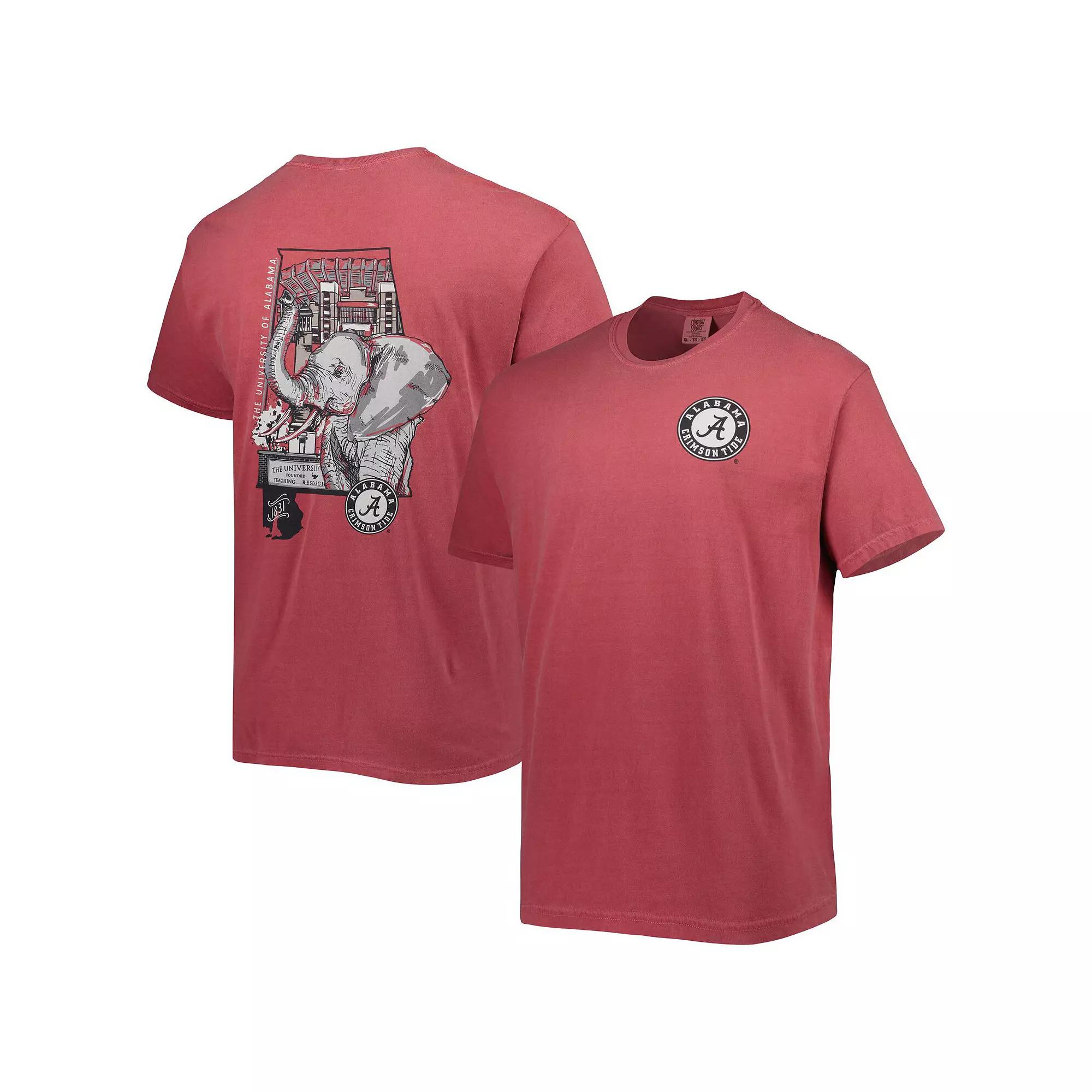 Mens Crimson Alabama Crimson Tide Hyperlocal Elephant T-Shirt Product Image