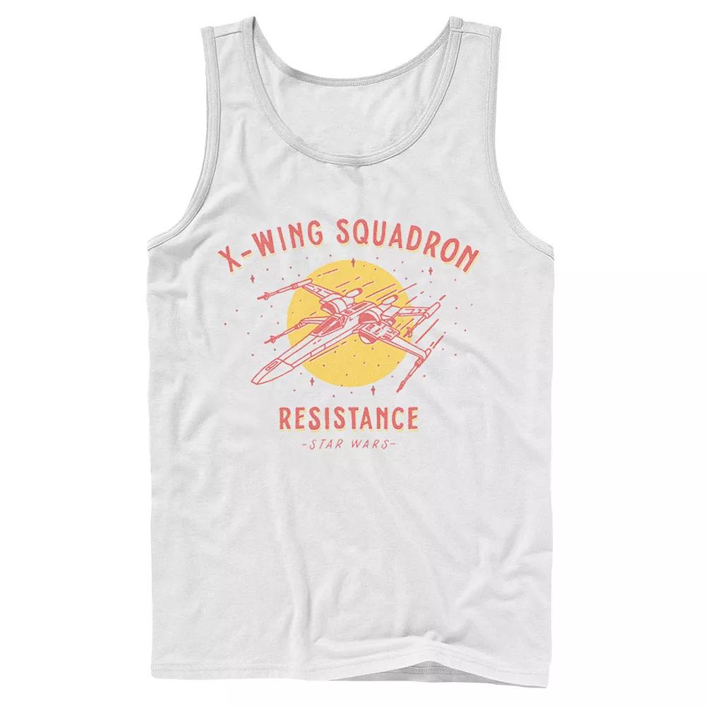 Men's Star Wars The Rise of Skywalker X-Wing Squadron Tank Top,  Product Image