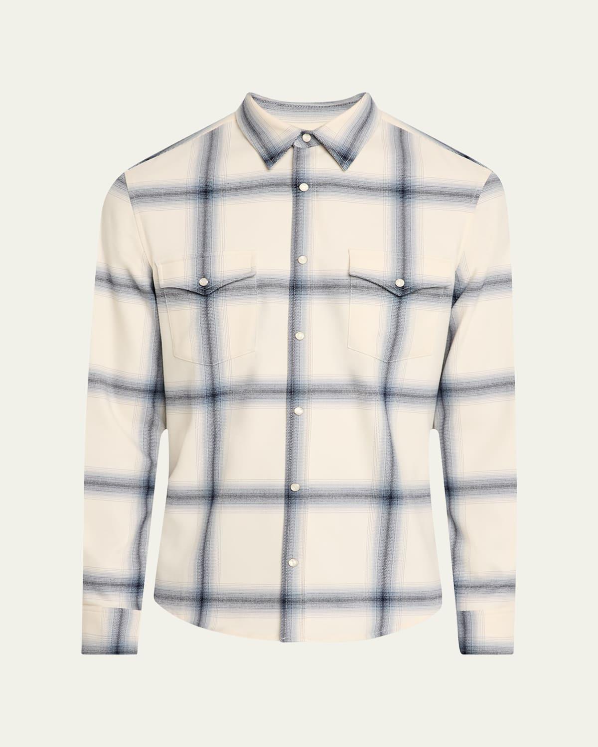 Mens Eastwood Plaid Sport Shirt Product Image