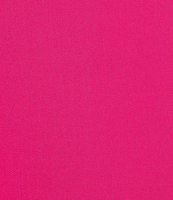 Kasper Stretch Crepe Fly Front Slim Pants Product Image