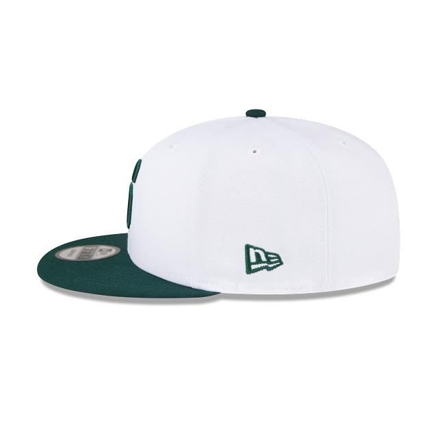 Michigan State Spartans White 9FIFTY Snapback Hat Male Product Image