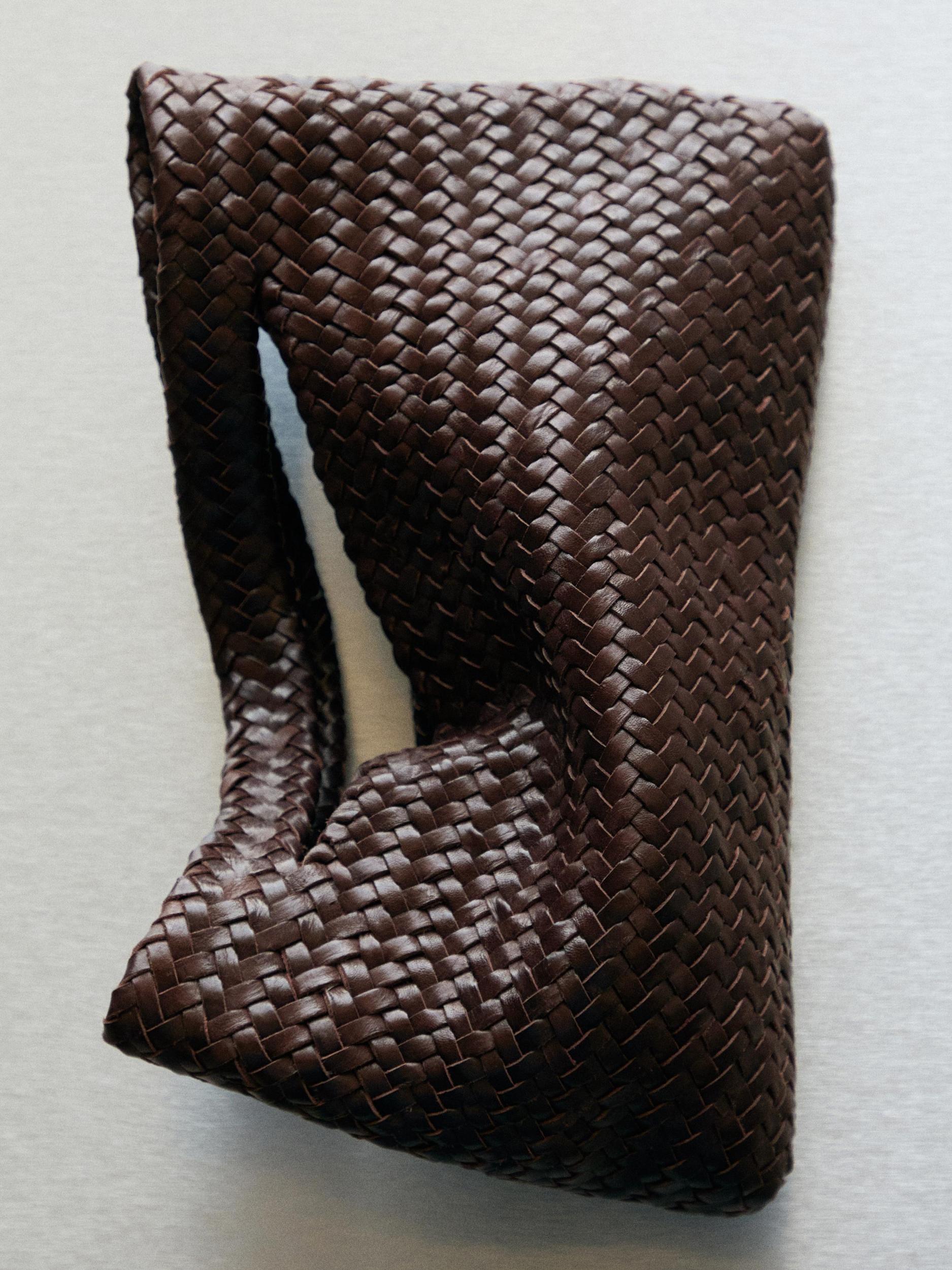 Woven nappa leather mini bag Product Image