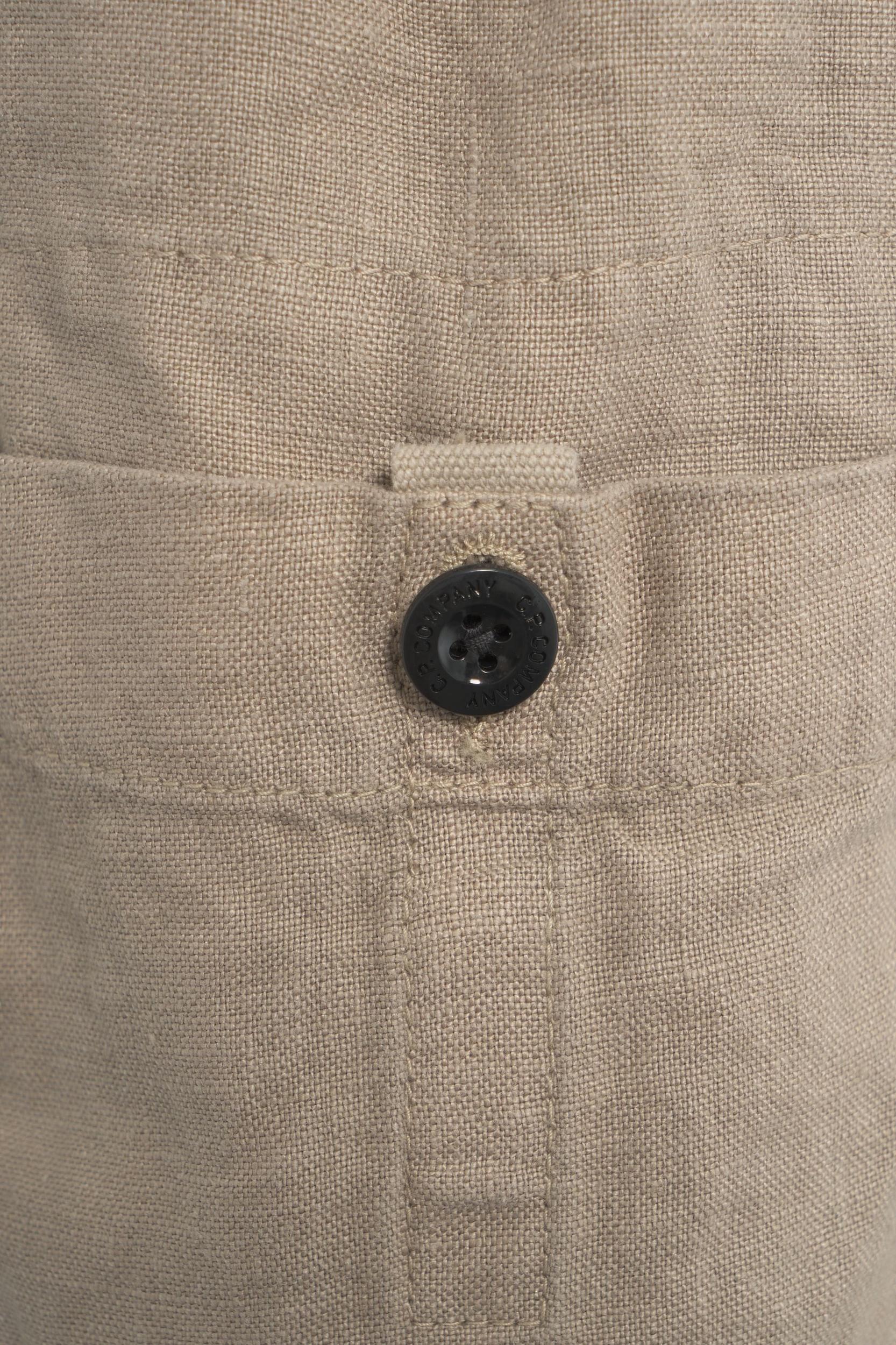 Linen cargo bermuda Product Image