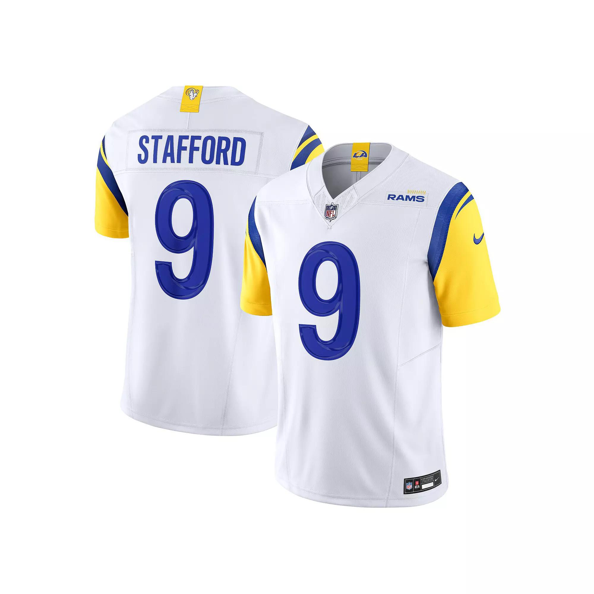 Matthew Stafford Los Angeles Rams Nike Mens Dri-FIT NFL Limited Football Jersey | 31NMLRLA95F-8Y0 Product Image