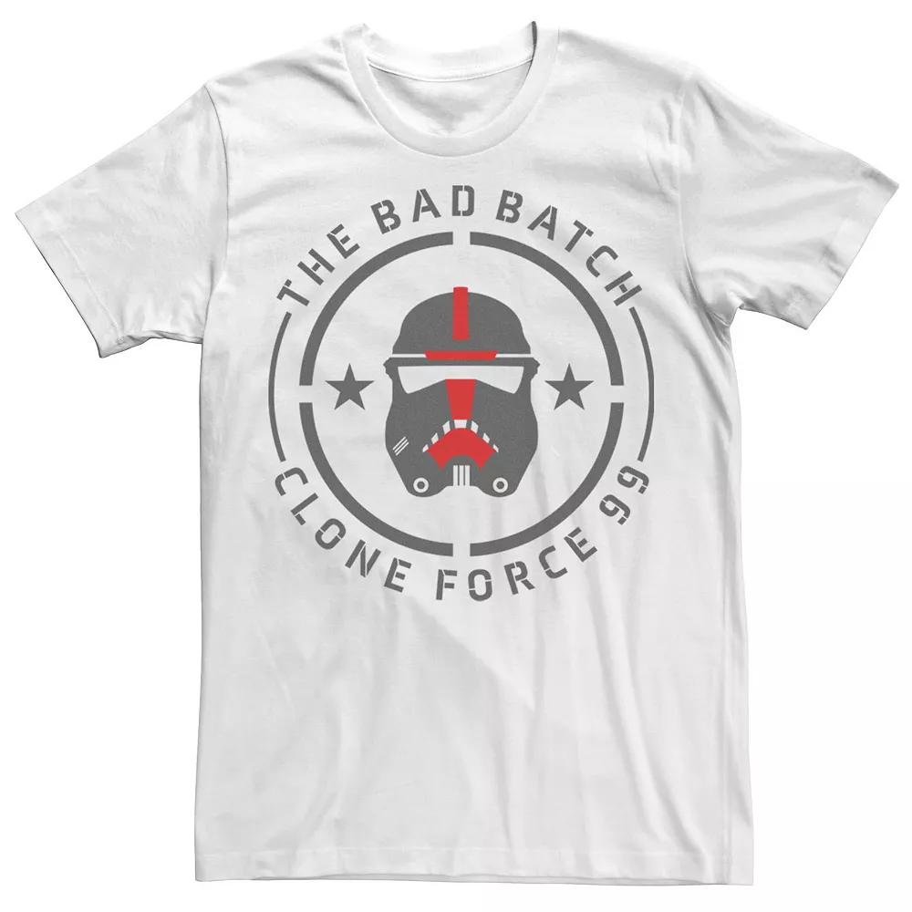 Men's Star Wars The Bad Batch Clone Force 99 Stamp Tee,  Product Image
