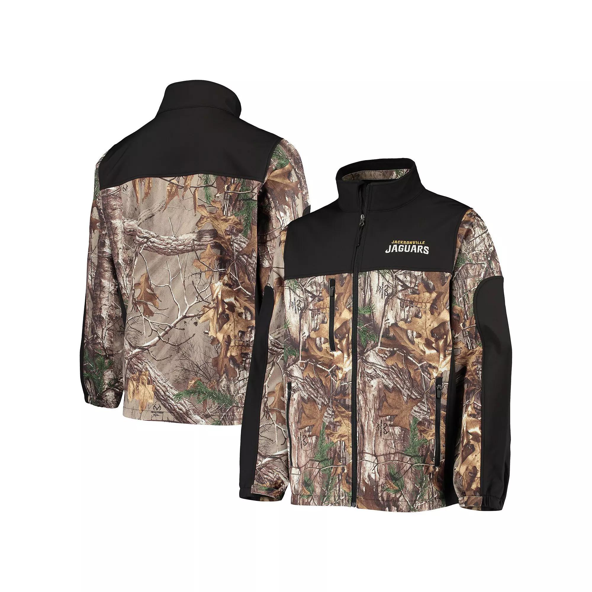 Mens Dunbrooke Realtree Camo/Black Tampa Bay Buccaneers Circle Hunter Softshell Full-Zip Jacket Product Image