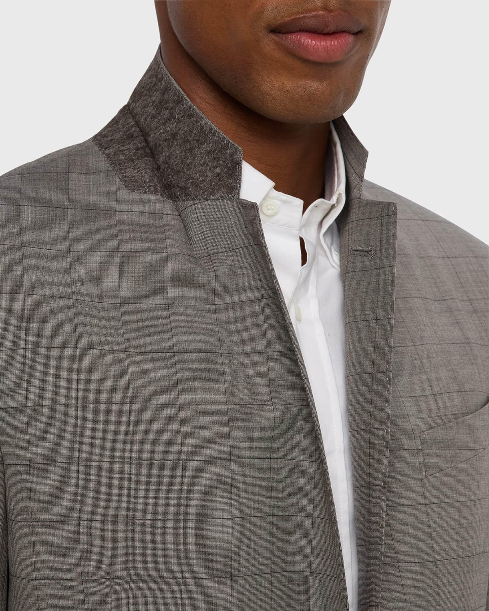 Men's Windowpane Suit Product Image