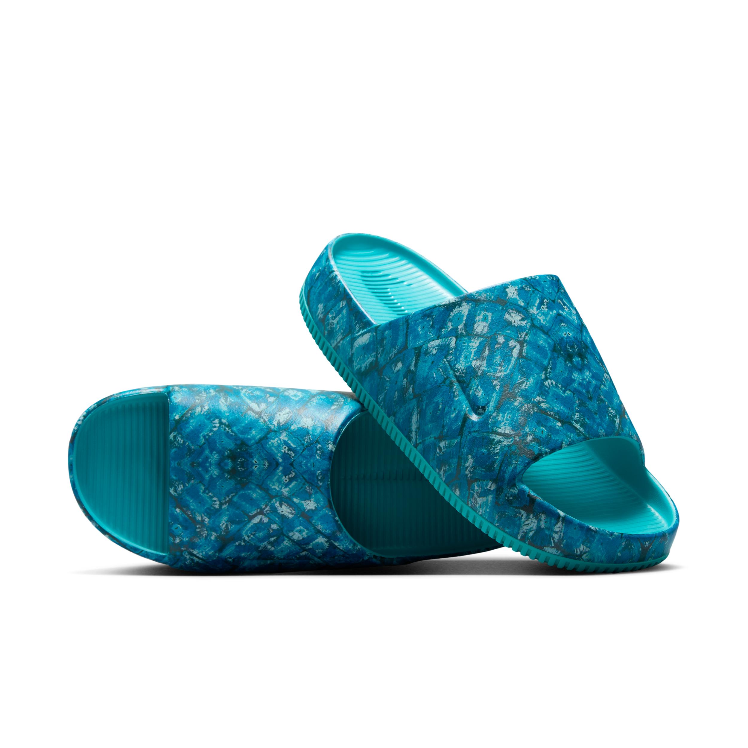 Nike Womens Calm x NorBlack NorWhite Slides | HM9209-300 Product Image