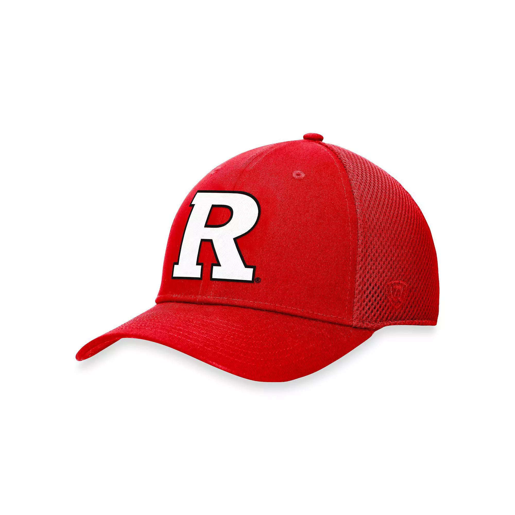 Men's Top of the World Scarlet Rutgers Scarlet Knights Spacer Flex Hat,  Product Image
