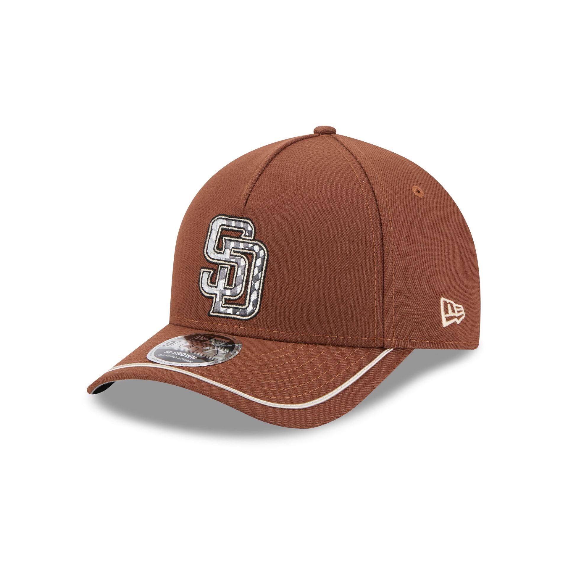 San Diego Padres Motorsport 9FORTY M-Crown A-Frame Snapback Hat Male Product Image